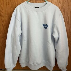 White Fox Oversized Sweatshirt